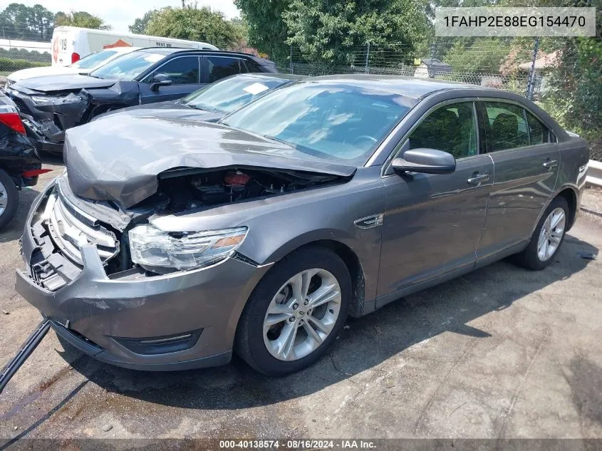 2014 Ford Taurus Sel VIN: 1FAHP2E88EG154470 Lot: 40138574