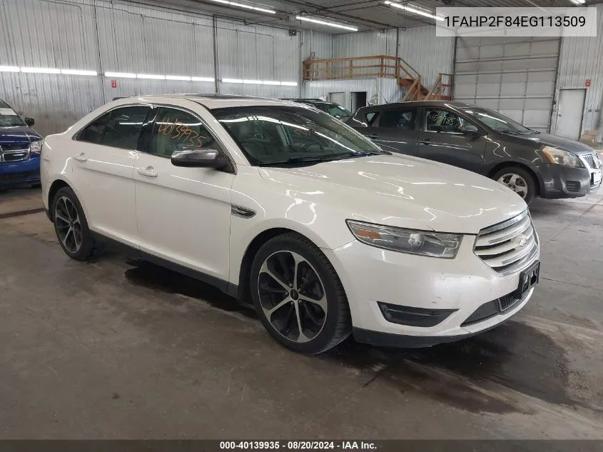 1FAHP2F84EG113509 2014 Ford Taurus Limited