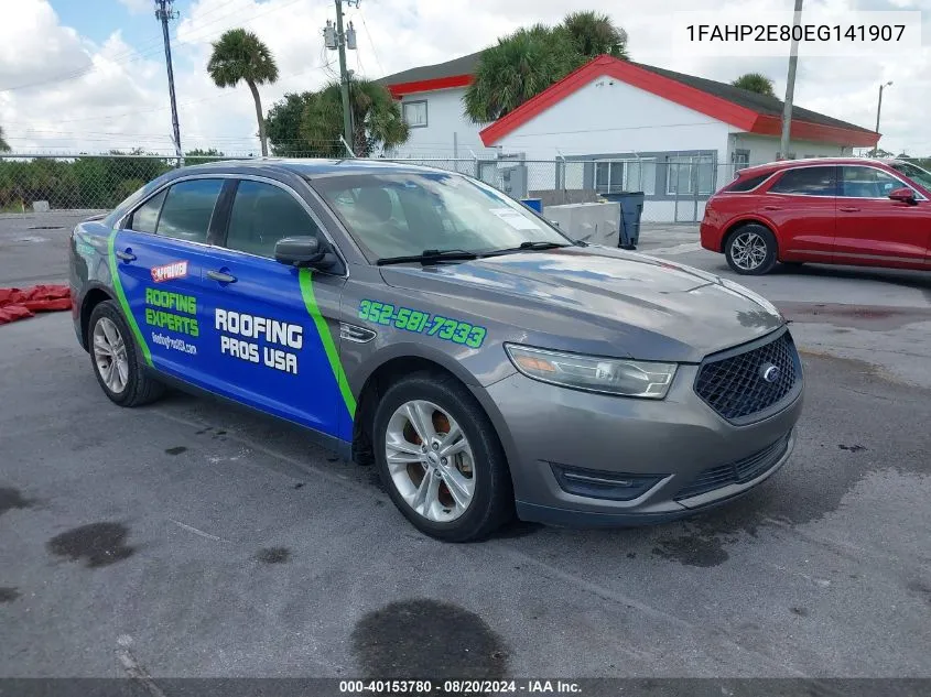 2014 Ford Taurus Sel VIN: 1FAHP2E80EG141907 Lot: 40153780