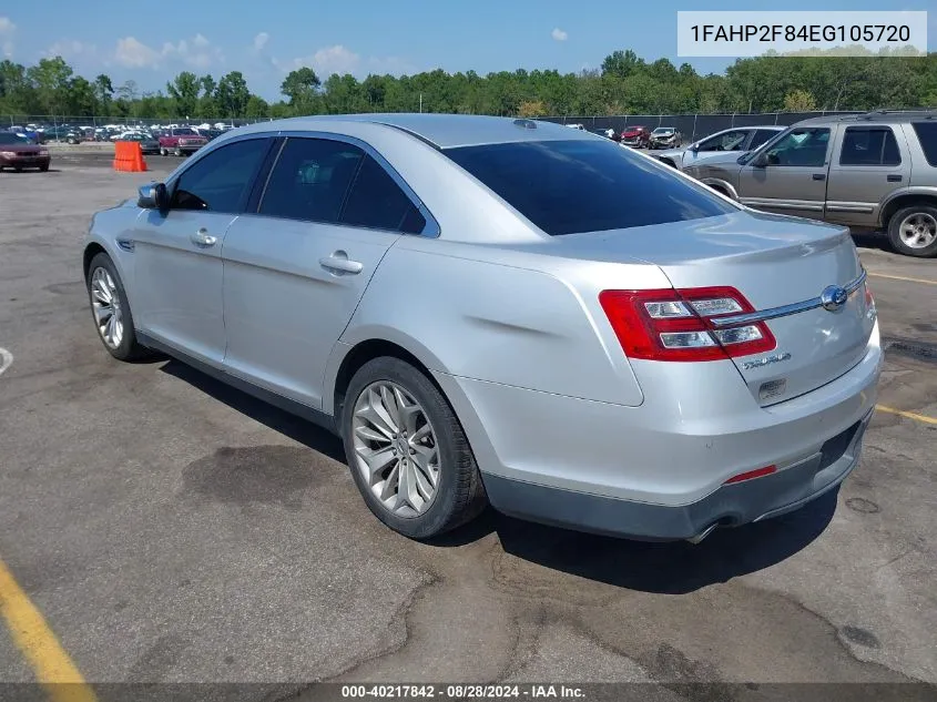 2014 Ford Taurus Limited VIN: 1FAHP2F84EG105720 Lot: 40217842