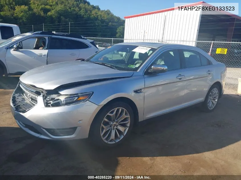 1FAHP2F8XEG133523 2014 Ford Taurus Limited