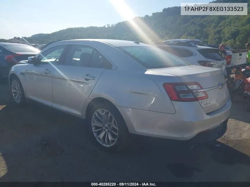 1FAHP2F8XEG133523 2014 Ford Taurus Limited