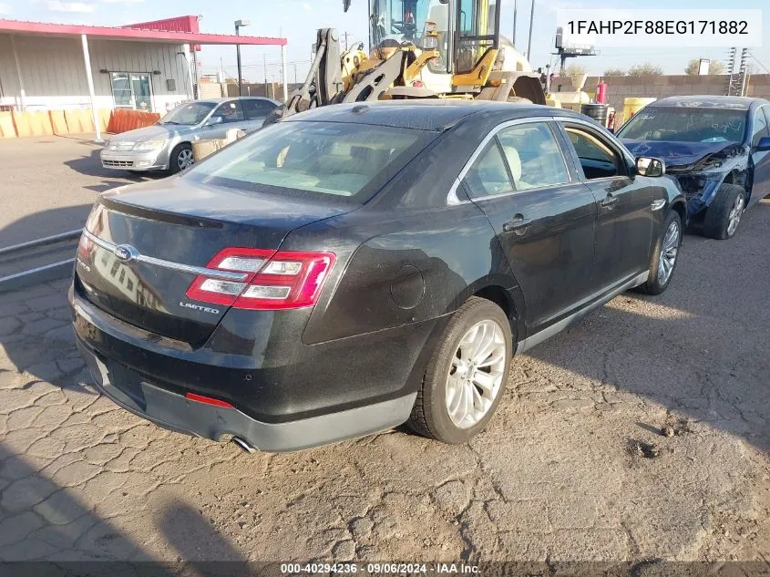 2014 Ford Taurus Limited VIN: 1FAHP2F88EG171882 Lot: 40294236