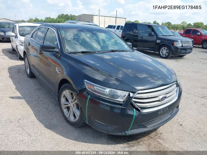 1FAHP2E89EG178485 2014 Ford Taurus Sel