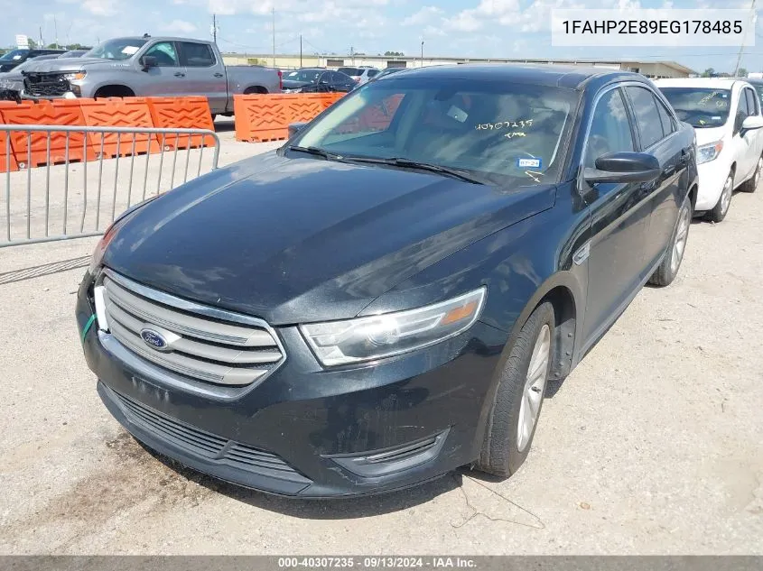 1FAHP2E89EG178485 2014 Ford Taurus Sel