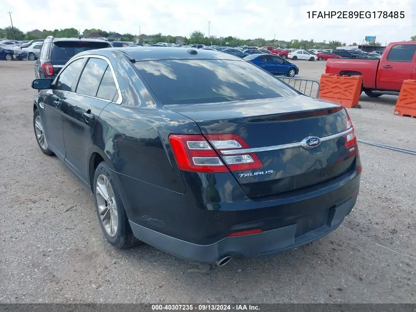 1FAHP2E89EG178485 2014 Ford Taurus Sel