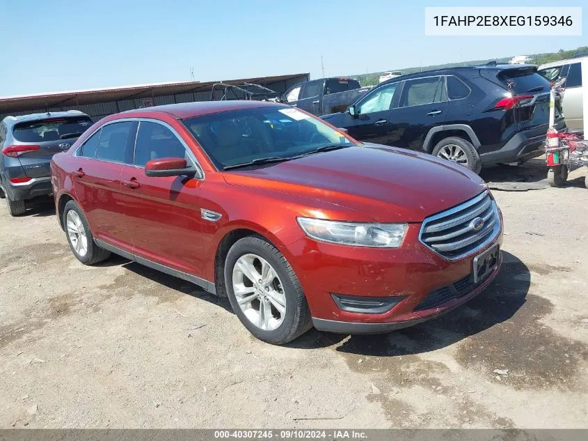 1FAHP2E8XEG159346 2014 Ford Taurus Sel