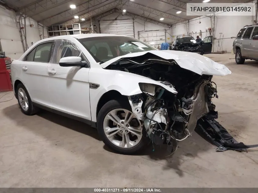 1FAHP2E81EG145982 2014 Ford Taurus Sel