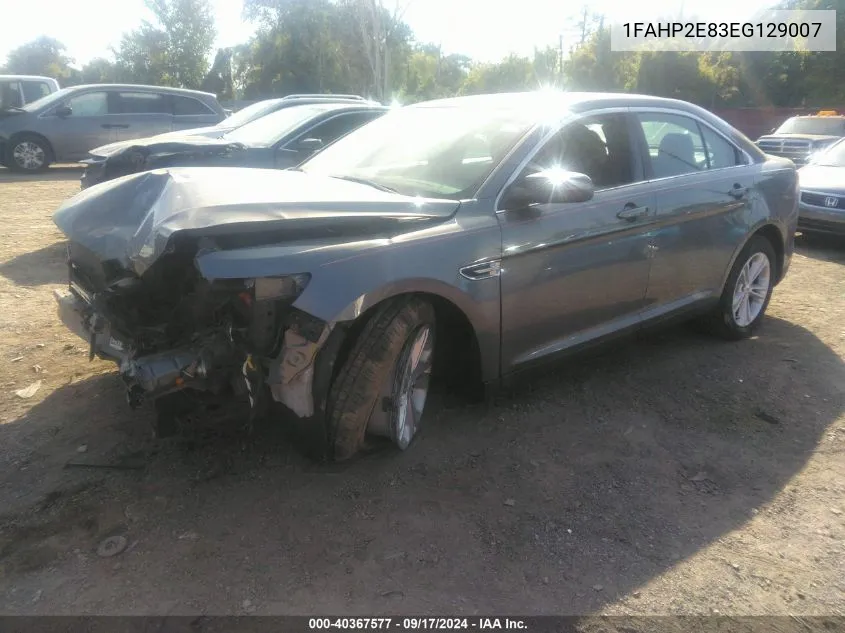 1FAHP2E83EG129007 2014 Ford Taurus Sel