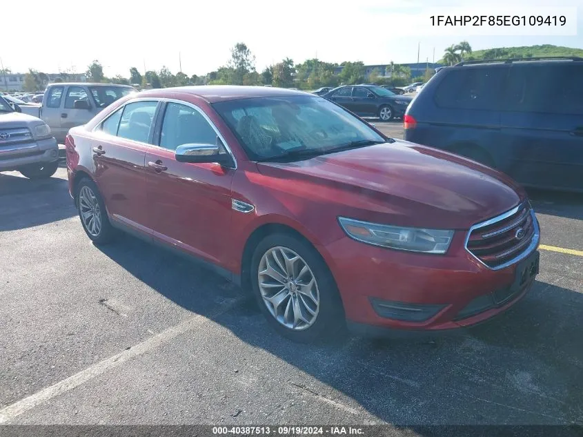 1FAHP2F85EG109419 2014 Ford Taurus Limited