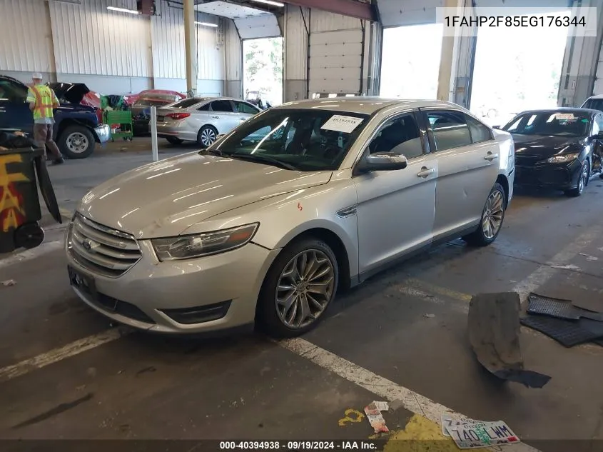 1FAHP2F85EG176344 2014 Ford Taurus Limited