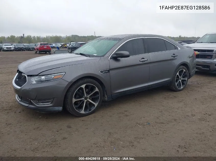 1FAHP2E87EG128586 2014 Ford Taurus Sel