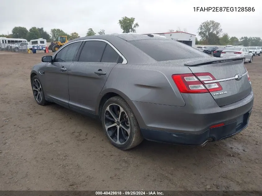 1FAHP2E87EG128586 2014 Ford Taurus Sel