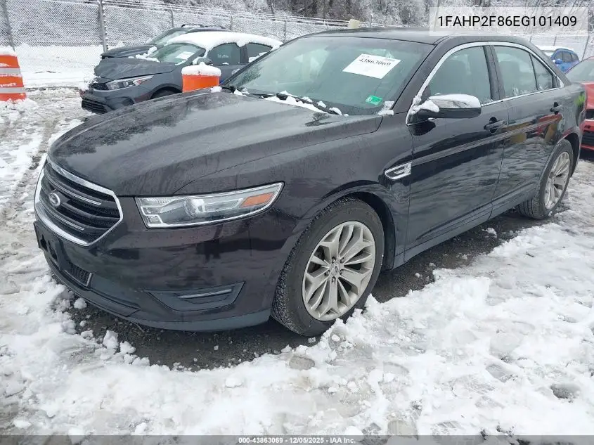 1FAHP2F86EG101409 2014 Ford Taurus Limited