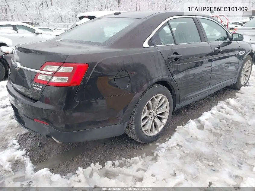 1FAHP2F86EG101409 2014 Ford Taurus Limited