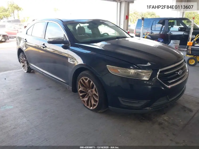 1FAHP2F84EG113607 2014 Ford Taurus Limited