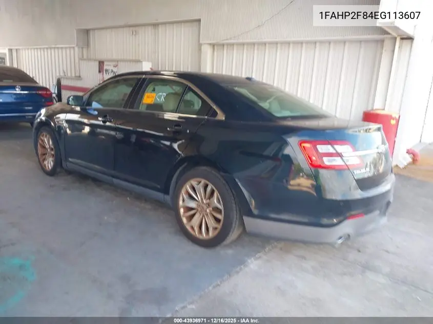 1FAHP2F84EG113607 2014 Ford Taurus Limited
