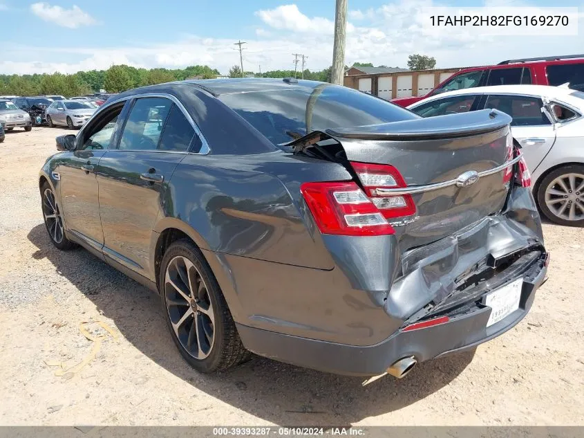 2015 Ford Taurus Sel VIN: 1FAHP2H82FG169270 Lot: 39393287