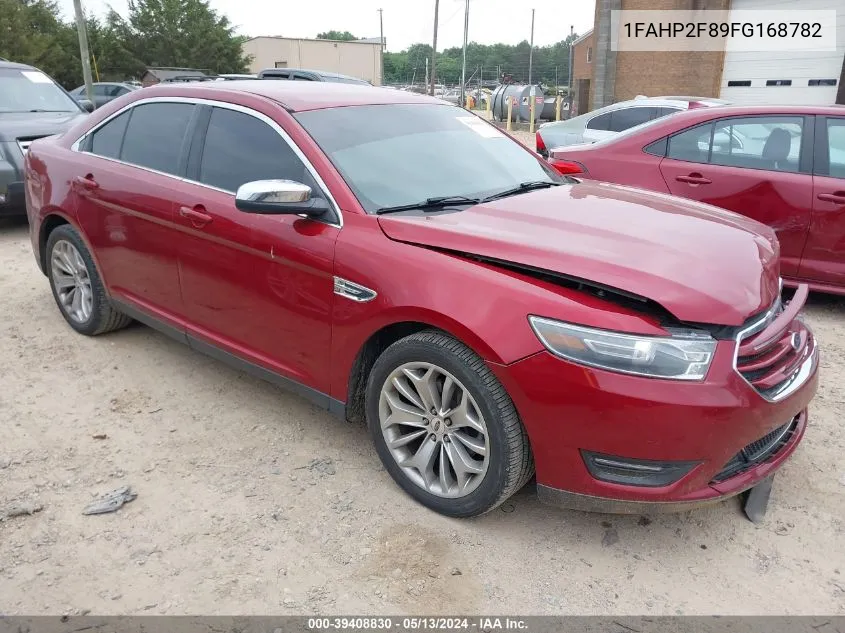 2015 Ford Taurus Limited VIN: 1FAHP2F89FG168782 Lot: 39408830