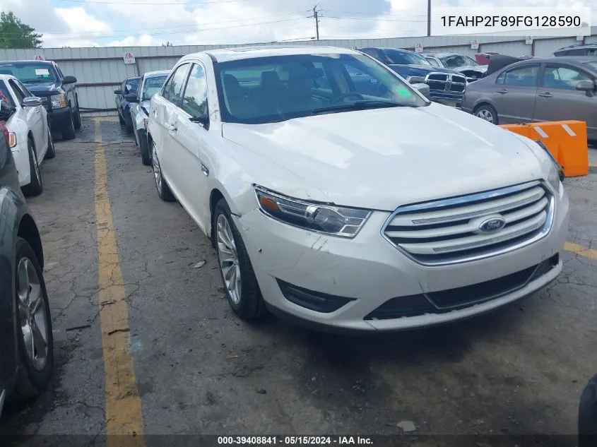 2015 Ford Taurus Limited VIN: 1FAHP2F89FG128590 Lot: 39408841