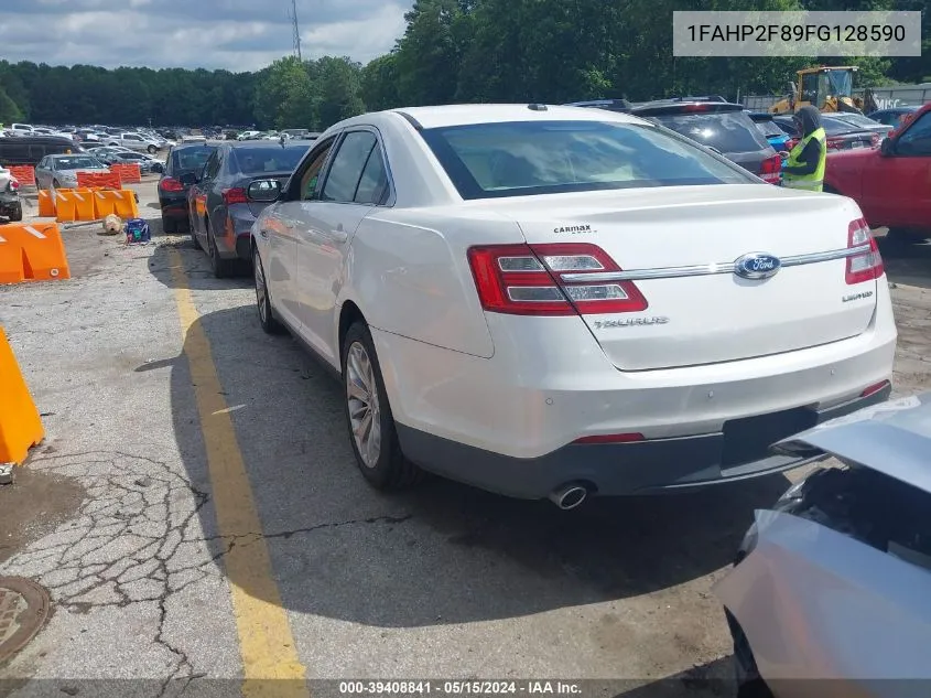 1FAHP2F89FG128590 2015 Ford Taurus Limited