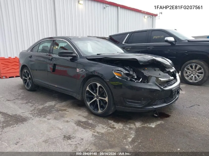 2015 Ford Taurus Sel VIN: 1FAHP2E81FG207561 Lot: 39409148