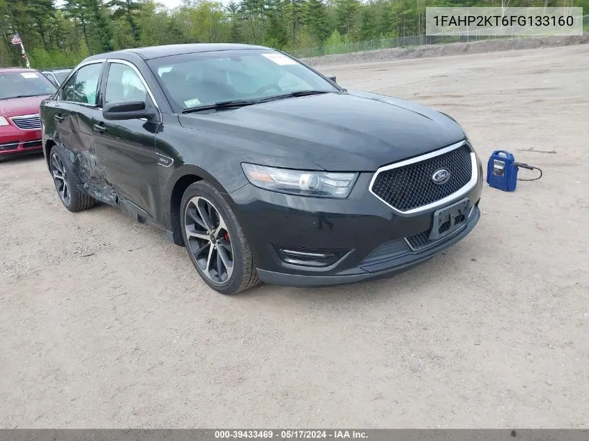 2015 Ford Taurus Sho VIN: 1FAHP2KT6FG133160 Lot: 39433469