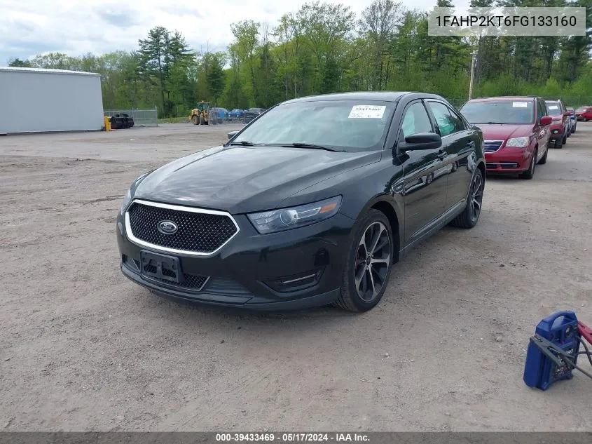 2015 Ford Taurus Sho VIN: 1FAHP2KT6FG133160 Lot: 39433469