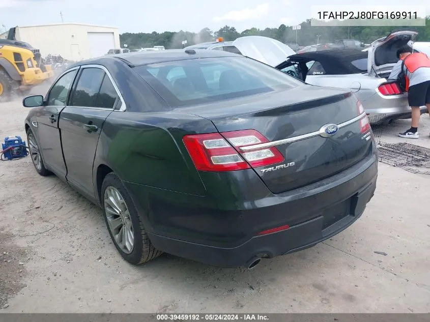 2015 Ford Taurus Limited VIN: 1FAHP2J80FG169911 Lot: 39459192