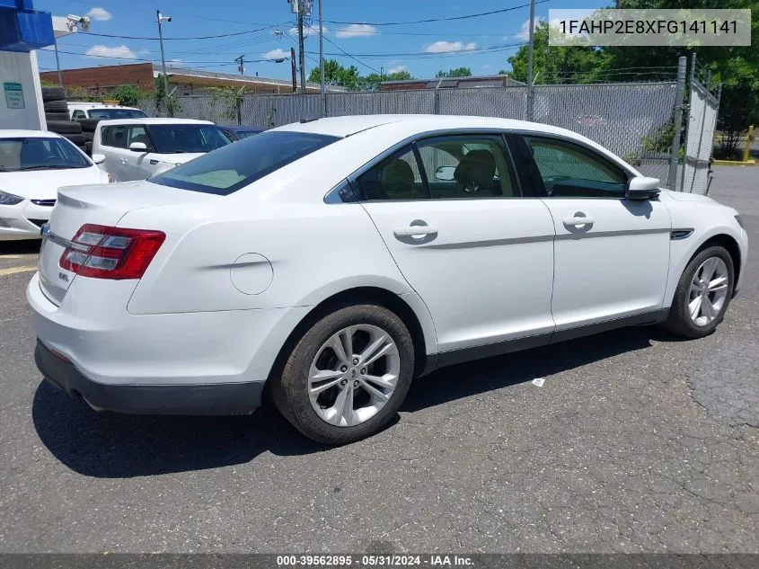 2015 Ford Taurus Sel VIN: 1FAHP2E8XFG141141 Lot: 39562895