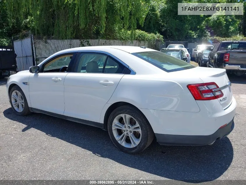 2015 Ford Taurus Sel VIN: 1FAHP2E8XFG141141 Lot: 39562895