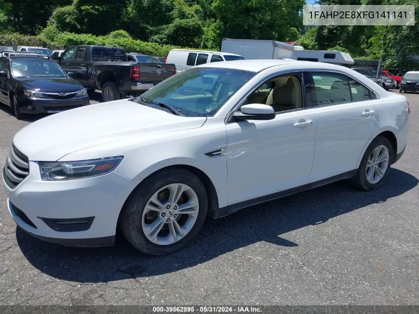 2015 Ford Taurus Sel VIN: 1FAHP2E8XFG141141 Lot: 39562895