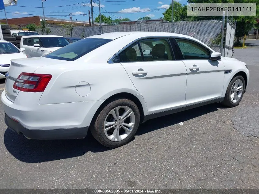 2015 Ford Taurus Sel VIN: 1FAHP2E8XFG141141 Lot: 39562895