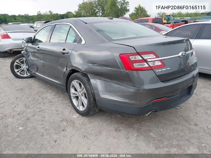 1FAHP2D86FG165115 2015 Ford Taurus Se