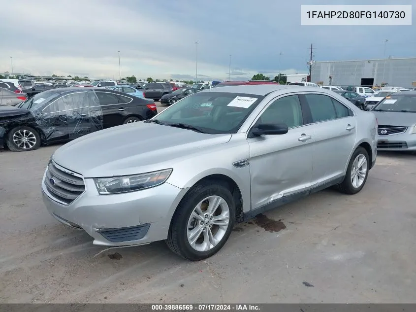 1FAHP2D80FG140730 2015 Ford Taurus Se