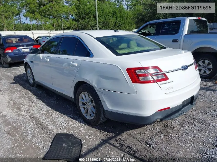 1FAHP2D85FG119596 2015 Ford Taurus Se