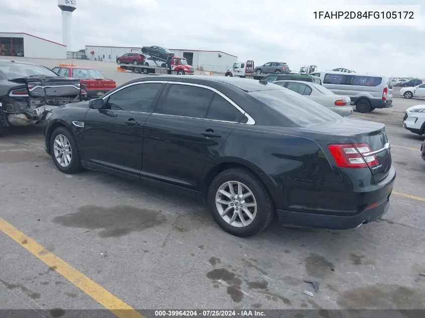 1FAHP2D84FG105172 2015 Ford Taurus Se