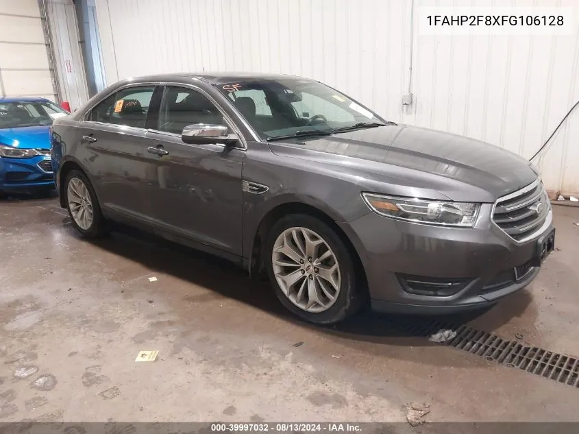 1FAHP2F8XFG106128 2015 Ford Taurus Limited