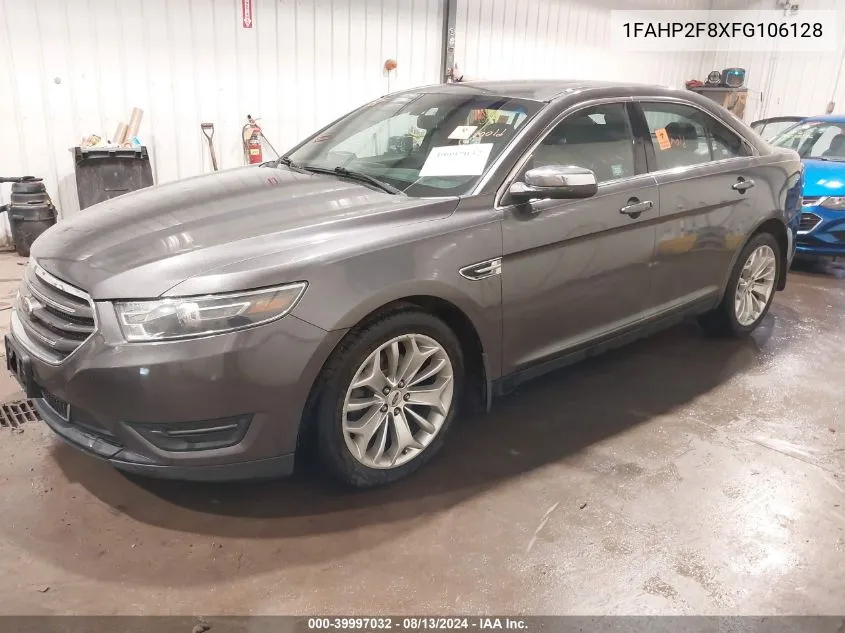 1FAHP2F8XFG106128 2015 Ford Taurus Limited