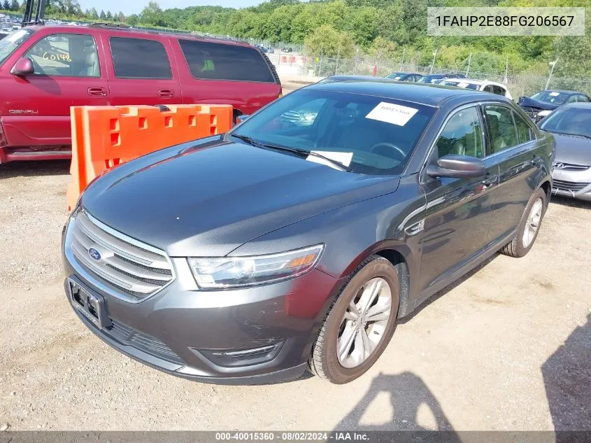 1FAHP2E88FG206567 2015 Ford Taurus Sel