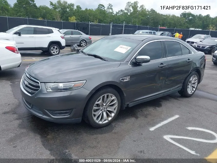 1FAHP2F83FG171421 2015 Ford Taurus Limited