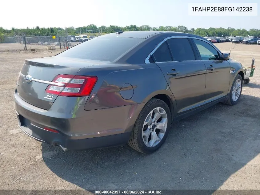 2015 Ford Taurus Sel VIN: 1FAHP2E88FG142238 Lot: 40042397