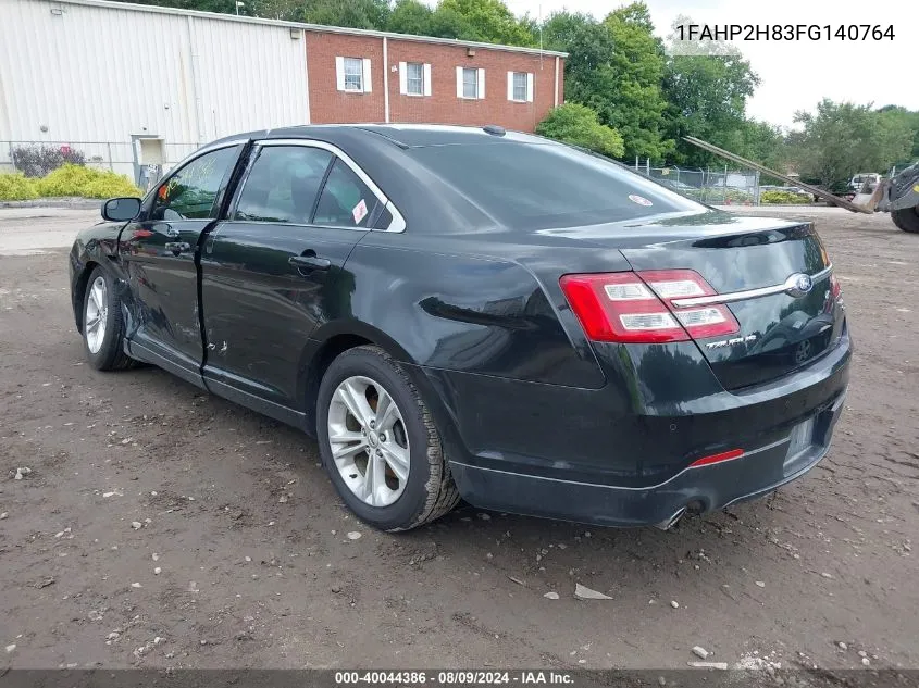 2015 Ford Taurus Sel VIN: 1FAHP2H83FG140764 Lot: 40044386