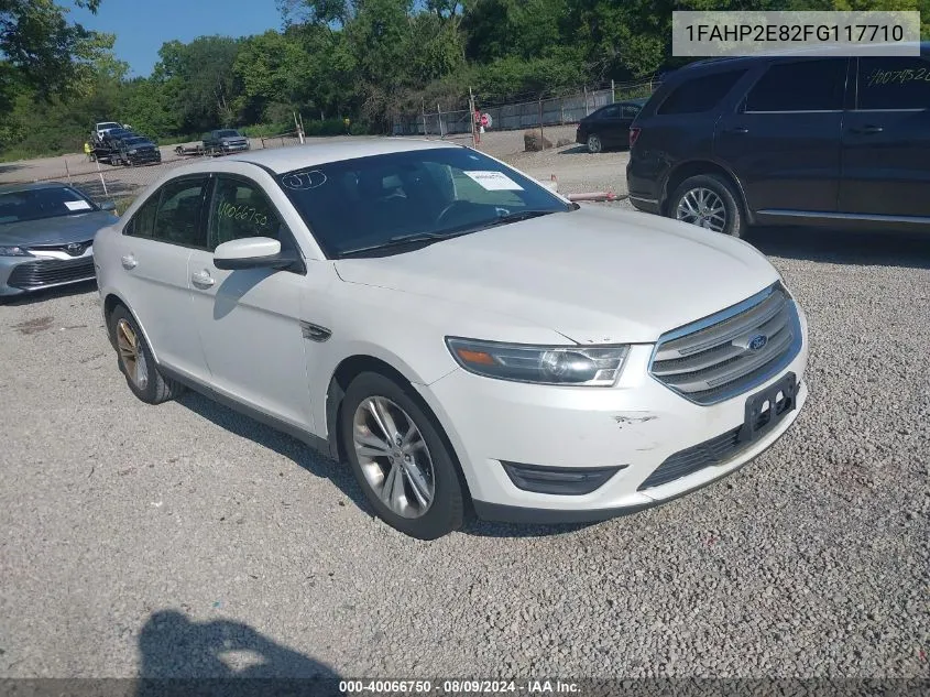 2015 Ford Taurus Sel VIN: 1FAHP2E82FG117710 Lot: 40066750