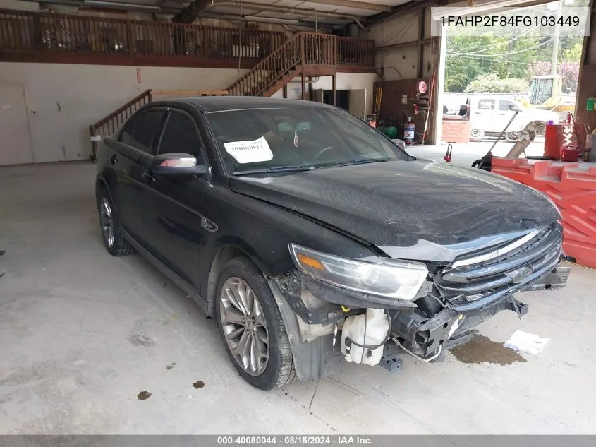 1FAHP2F84FG103449 2015 Ford Taurus Limited