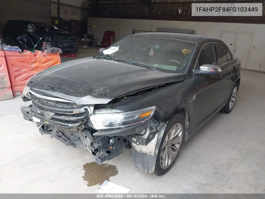 1FAHP2F84FG103449 2015 Ford Taurus Limited