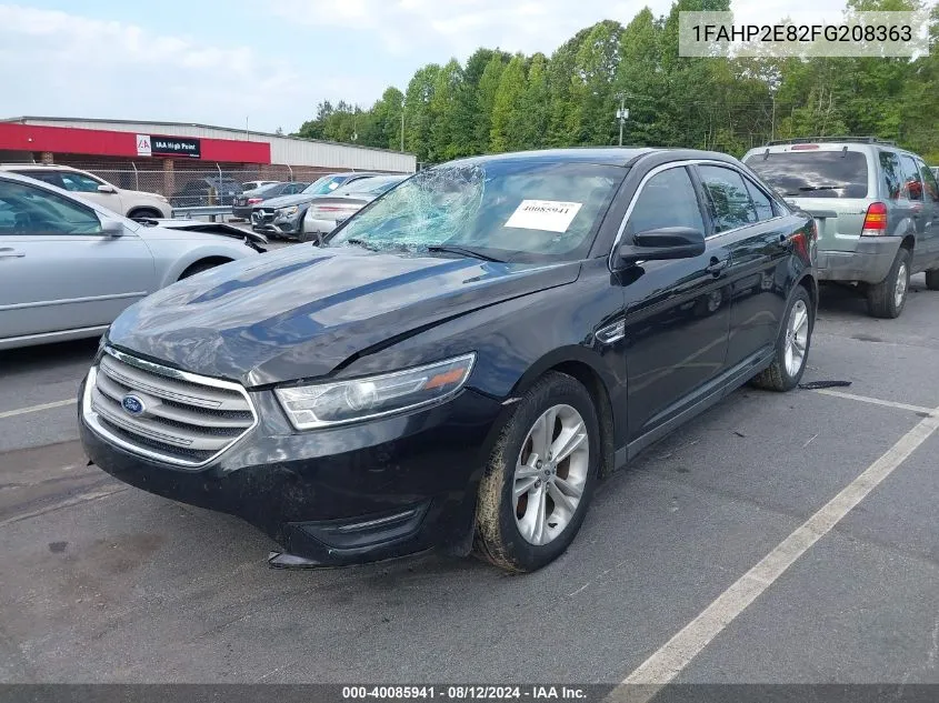 2015 Ford Taurus Sel VIN: 1FAHP2E82FG208363 Lot: 40085941