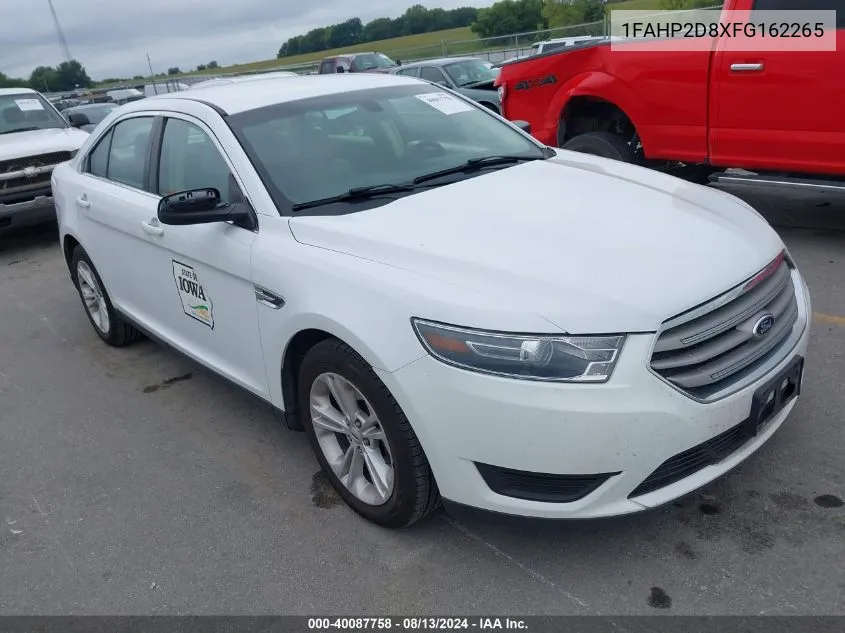 2015 Ford Taurus Se VIN: 1FAHP2D8XFG162265 Lot: 40087758