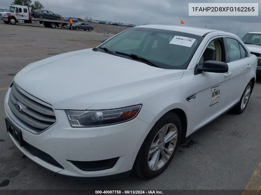 1FAHP2D8XFG162265 2015 Ford Taurus Se