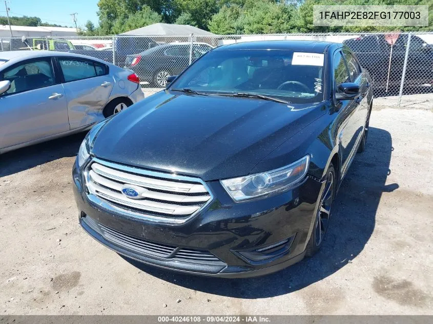 2015 Ford Taurus Sel VIN: 1FAHP2E82FG177003 Lot: 40246108